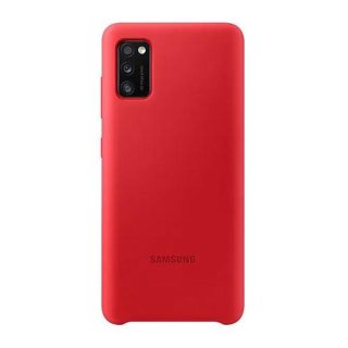 Original Samsung Silicone Cover red für Galaxy A41