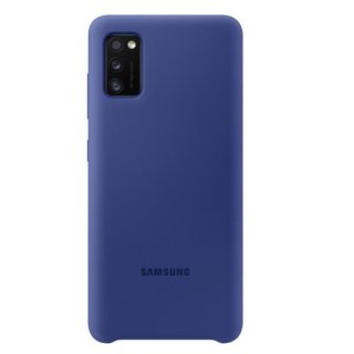 Original Samsung Silicone Cover blue für Galaxy A41