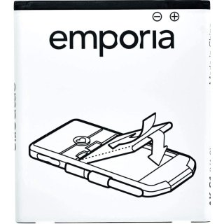 Original Emporia Batterie AK-S3m-BC für Smart S3 mini, Kompatibel mit SMART.4