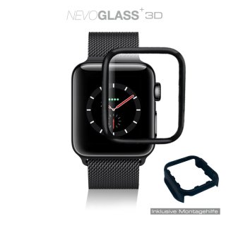 Nevox Glasfolie 3D für Apple Watch 44mm (Series 6. / SE / 5. / 4.)