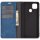 isimobile Wallet Case Leder blau für ZTE Blade 10 Smart