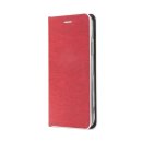 Luna Book Silver rot für Samsung Galaxy A32 LTE