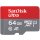 Speicherkarte microSDXC SanDisk Ultra 64GB