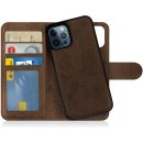 isi-mobile 2 in 1 Book Case brown für Apple iPhone 12 /...