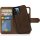 isi-mobile 2 in 1 Book Case brown für Apple iPhone 12 / 12 Pro