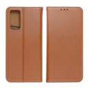 Leather Smart Pro Book Case brown für Samsung Galaxy A32 LTE