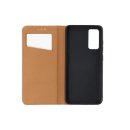 Leather Smart Pro Book Case brown für Samsung Galaxy A03s