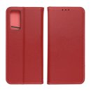 Leather Smart Pro Book Case red für Samsung Galaxy A03s
