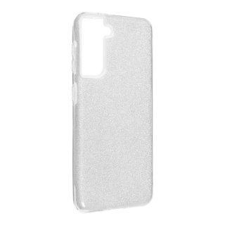 Forcell Shining Case Silver für Samsung Galaxy S21
