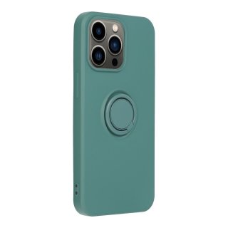 Forcell Silicone Ring Case grün für Apple iPhone 13 Pro