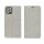 Luna Book grau für Apple iPhone 13 mini