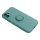 Forcell Silicone Ring Case grün für Apple iPhone 13 mini