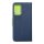 Fancy Book Case Navy Lime für Samsung Galaxy A52 LTE / A52S / A52 5G