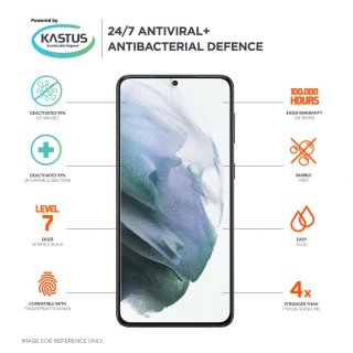 Eiger Glasfolie transparent für Samsung Galaxy S22 Ultra 5G 