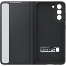 Smart Clear View  Cover Black für Samsung Galaxy S21 FE 5G