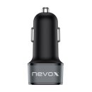 Nevox DualPort KFZ USB & Type-C Lader 48W