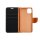 Canvas Book Case schwarz für Samsung Galaxy S22 Ultra