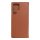 Leather Smart Pro Book Case brown für Samsung Galaxy S22 Ultra