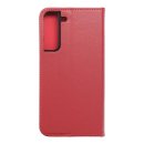 Leather Smart Pro Book Case red für Samsung Galaxy S22