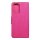Canvas Book Case Pink für Samsung Galaxy A33 5G