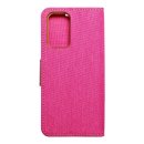 Canvas Book Case Pink für Samsung Galaxy A13