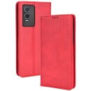 isimobile Book Case Red für Vivo Y76 5G