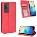 isimobile Book Case Red für Vivo Y76 5G