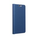 Luna Carbon Book Blue  für Apple iPhone 7 / 8 / SE 2020 / 2022