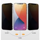 Nevox 3D PRIVACY Glasfolie schwarz für Apple iPhone SE 2022/2020/7/8