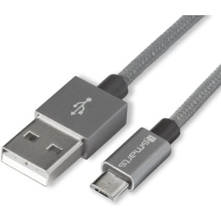 4smarts Micro USB Datenkabel (15cm)