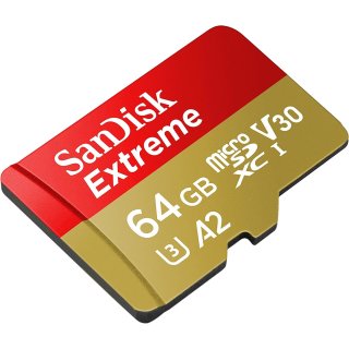 Speicherkarte microSDXC SanDisk Extreme 64GB