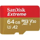 Speicherkarte microSDXC SanDisk Extreme 64GB