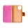 Canvas Book Case Pink für Apple iPhone 14
