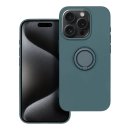 Forcell Silicone Ring Case grün für Apple iPhone 15 Pro