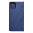 Luna Carbon Book Blue für Apple iPhone 15 Plus