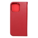 Leather Smart Pro Book Case Red für Apple iPhone 15...