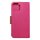 Canvas Book Case Pink für Apple iPhone 15 Pro