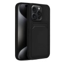 Forcell CARD Case Black für Apple iPhone 15 Pro