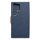 Canvas Book Case Dunkelblau für Samsung Galaxy S24 Ultra 5G