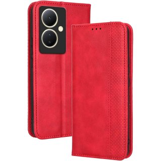 isimobile Book Case Red für Vivo V29 Lite 5G