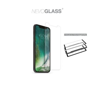 Nevox Glasfolie für Apple iPhone SE 2022/2020/8/7/6S/6 (Inklusive Montagehilfe)