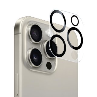 Nevox 3D Kameraschutzglas  für Apple iPhone 15 Pro / 15 Pro Max